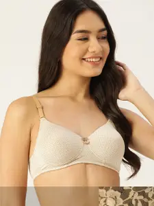 DressBerry Pack of 2 Bow Detail Lightly  Padded Everyday Bra