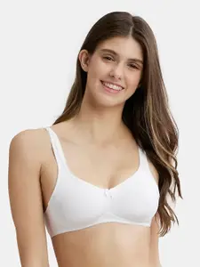 Jockey Wirefree Non Padded Super Combed Cotton Stretch Full Coverage Everyday Bra