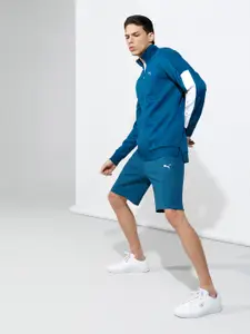 one8 x PUMA Men Blue Solid Sports Shorts