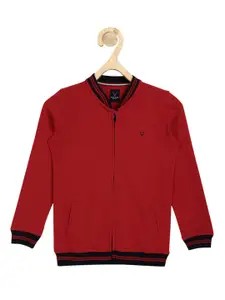 Allen Solly Junior Boys Red Sweatshirt