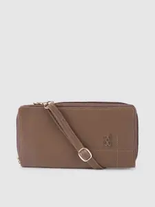 Baggit Women Brown Zip Around Wallet