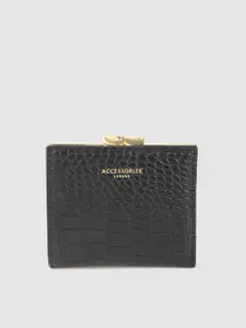 Accessorize London Women Faux Leather Clip Frame Bella Wallet