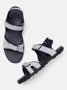 Puma Men Grey Navy Blue Ultimate Comfort Sports Sandals