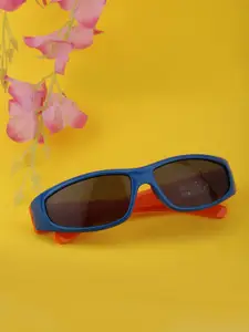 Carlton London Boys UV Protected Lens Rectangle Sunglasses