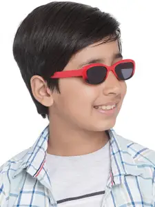 Carlton London Boys UV Protected Lens Rectangle Sunglasses SG100826-2