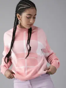 UTH by Roadster Girls Checked Pullover
