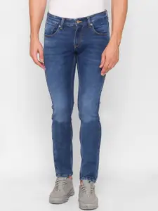 SPYKAR Men Blue Skinny Fit Low-Rise Jeans