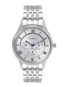 Timex Men Silver-Toned Multi-Function Analogue Watch TWEG16802