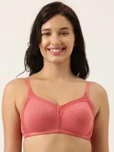 Enamor Non-Wired Non Padded Full Coverage Cotton Fab-Cool No Bounce Everyday Bra AB75