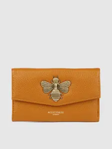 Accessorize London Women Faux Leather Britney Bee Wallet