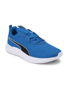 Puma Men Blue & Black Resolve Mesh Running Shoes