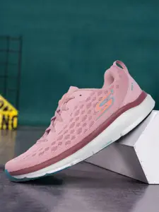 Skechers Women Pink GO RUN RIDE 9 Running Shoes