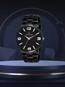 CARLINGTON Men Black Dial & Black Bracelet Style Straps Analogue Watch CT-6030BB