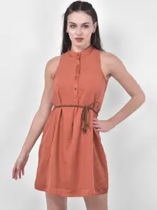 Latin Quarters Rust A-Line Dress