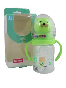GUCHIGU Baby Green BPA Free Feeding Bottles with Handle 180ml - 9010C