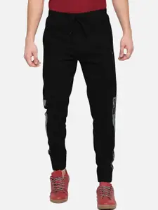 BULLMER Men Black Graphic Printed Track Pants