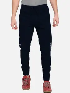 BULLMER Men Navy Blue Lycra Track Pants