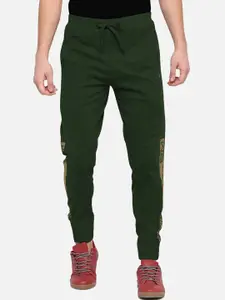 BULLMER Men Olive Green Sports Track Pants