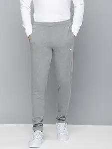 one8 x PUMA Men Grey Logo Printed Slim Fit VK Regular Track Pants