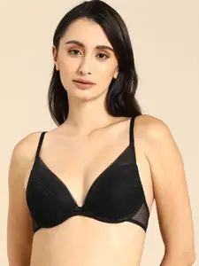 Triumph Darling Spotlight Padded Wired Half Cup Lace Push Up Bra