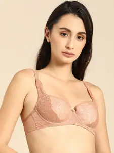 Triumph Amourette Charm Padded Wired Half-Cup Classic Lace Bra