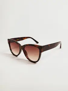 MANGO Women Sustainable Oval Sunglasses with UV Protected Lens 17011091
