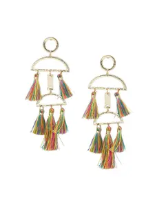 Blisscovered Multicoloured Contemporary Drop Earrings