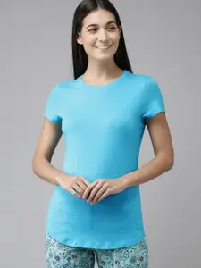 Van Heusen Round Neck Short Sleeve Lounge T-Shirt