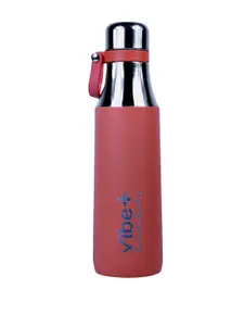 Vibe Plus Pink Double Wall Stainless Steel Water Bottle 550ml