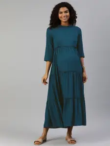 MomToBe Maternity Tiered Maxi Sustainable Dress