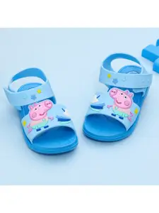 Yellow Bee Boys Blue & Pink Comfort Sandals