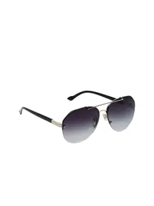 MARC LOUIS Women Grey Round Sunglasses 4033 C1 GREY SG