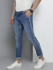 The Indian Garage Co Men Blue Slim Fit Stretchable Jeans