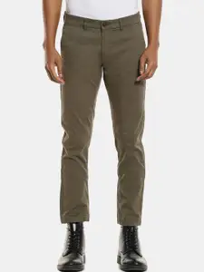 Arrow Sport Men Green Trousers