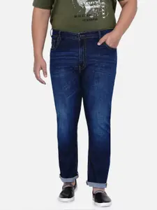John Pride Plus Size Men Light Fade Stretchable Jeans