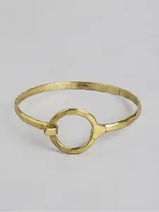 RICHEERA Women Gold-Toned Gold-Plated Bangle-Style Bracelet