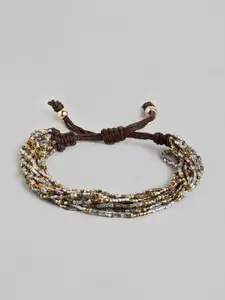RICHEERA Women Beaded Layered Wraparound Bracelet
