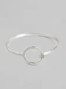 RICHEERA Women Silver-Toned Ring Bracelet