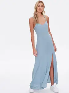 FOREVER 21 Blue Maxi Dress