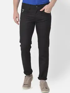 Canary London Men Black Slim Fit Low-Rise Stretchable Jeans