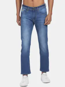 Flying Machine Men Blue Tapered Fit Light Fade Jeans