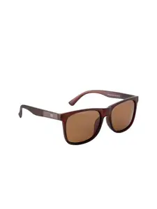 GIO COLLECTION Men Brown UV Protected Wayfarer Sunglasses GM10006C03