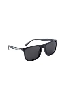 GIO COLLECTION Men Grey Lens & Blue Wayfarer Sunglasses with UV Protected Lens-GM10004C04