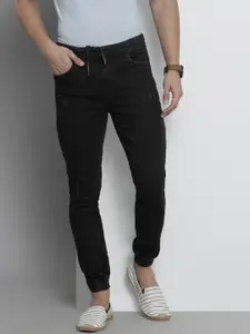 The Indian Garage Co Men Black Slim Fit Jeans