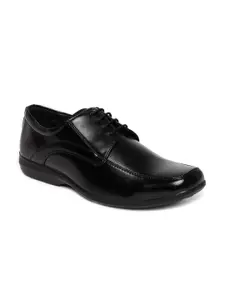 Bata Men Black SA 05 Square-Toed Derby Shoes
