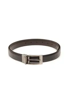 Calvadoss Boys Black Textured PU Belt