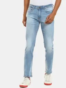 Cherokee Men Blue Heavy Fade Jeans
