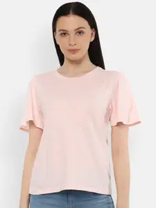 Van Heusen Woman Women Pink T-shirt