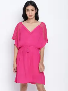 Oxolloxo Women Pink Nightdress
