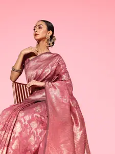 Saree mall Ethnic Motifs Silk Blend Saree